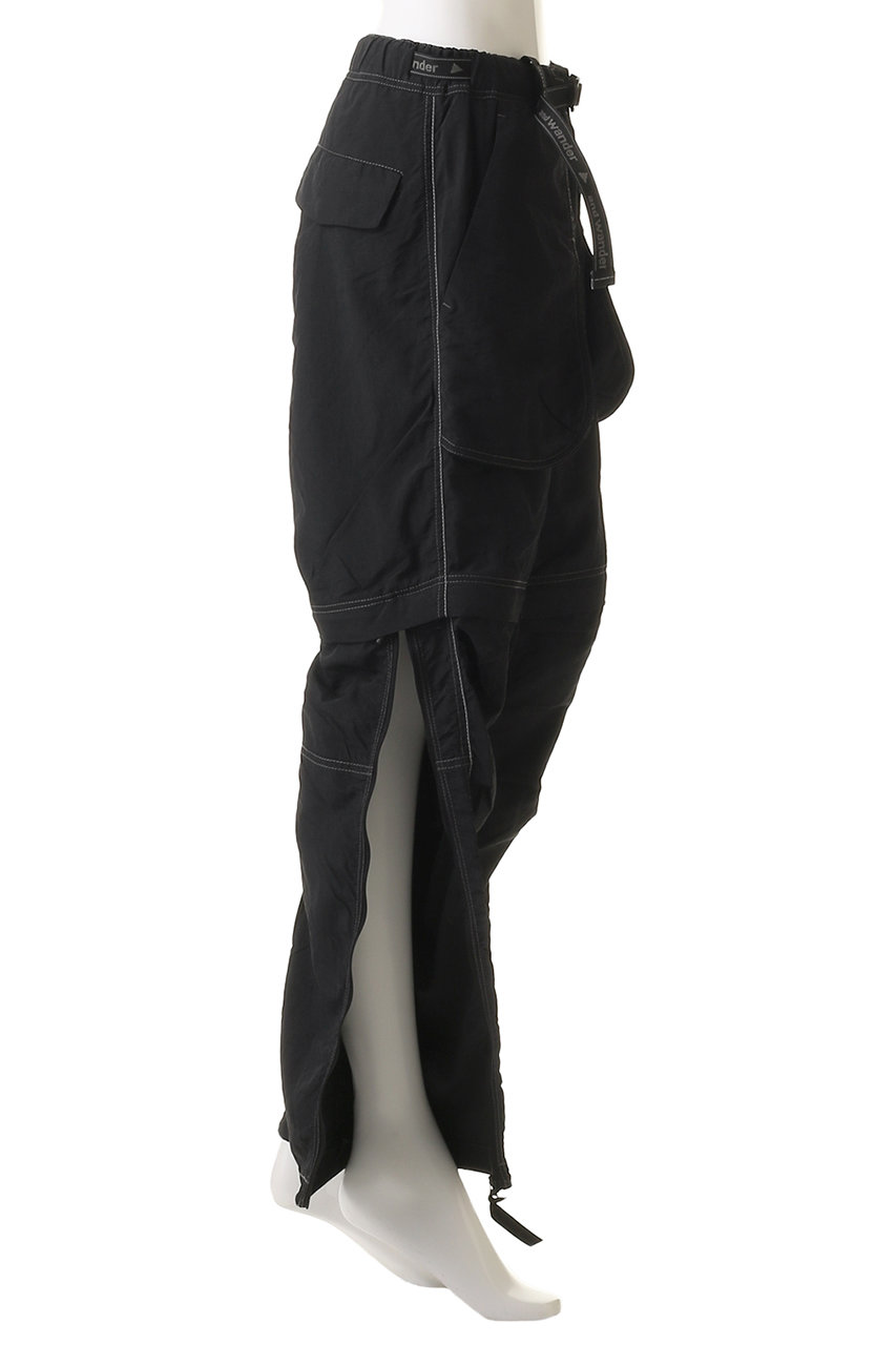 and wander(アンドワンダー)｜【UNISEX】Ny taffeta hiker 2way