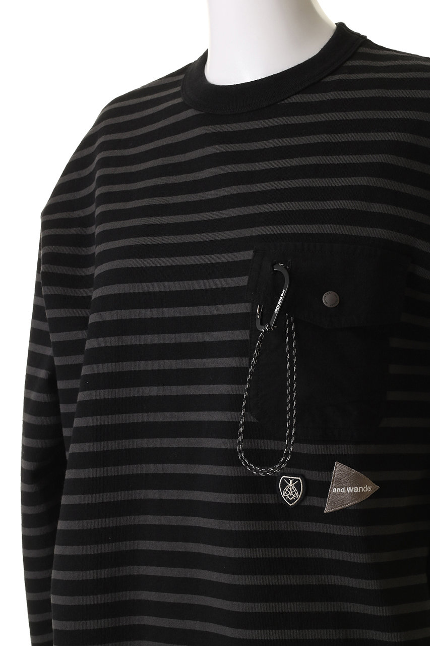 and wander(アンドワンダー)｜【UNISEX】ORCIVAL ロングスリーブ