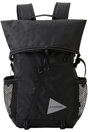 アンドワンダー/and wanderの【UNISEX】ECOPAK 18L backpack(120100/120104)