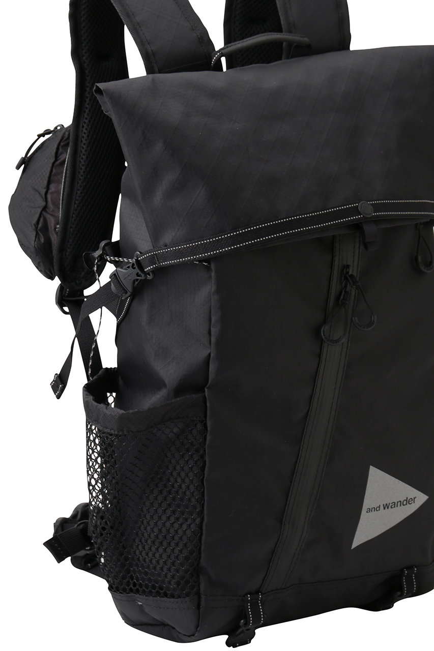 and wander(アンドワンダー)｜【UNISEX】ECOPAK 18L backpack