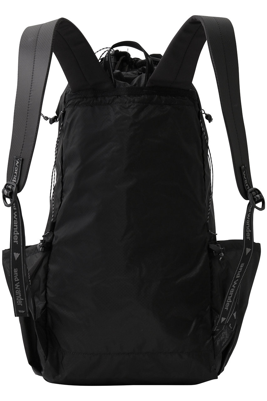 and wander(アンドワンダー)｜【UNISEX】sil daypack/チャコール