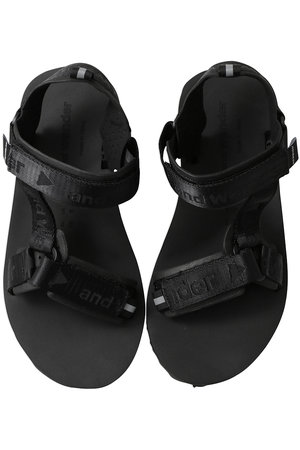 アンドワンダー/and wanderの【UNISEX】Ny JQ tape サンダル(130200/130201)