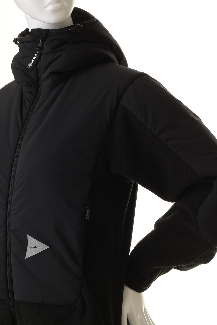 and wander(アンドワンダー)｜【UNISEX】トップ フリース ジャケット