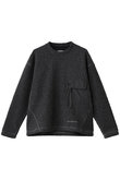 and wander(アンドワンダー)｜【UNISEX】re wool ジャカード クルー