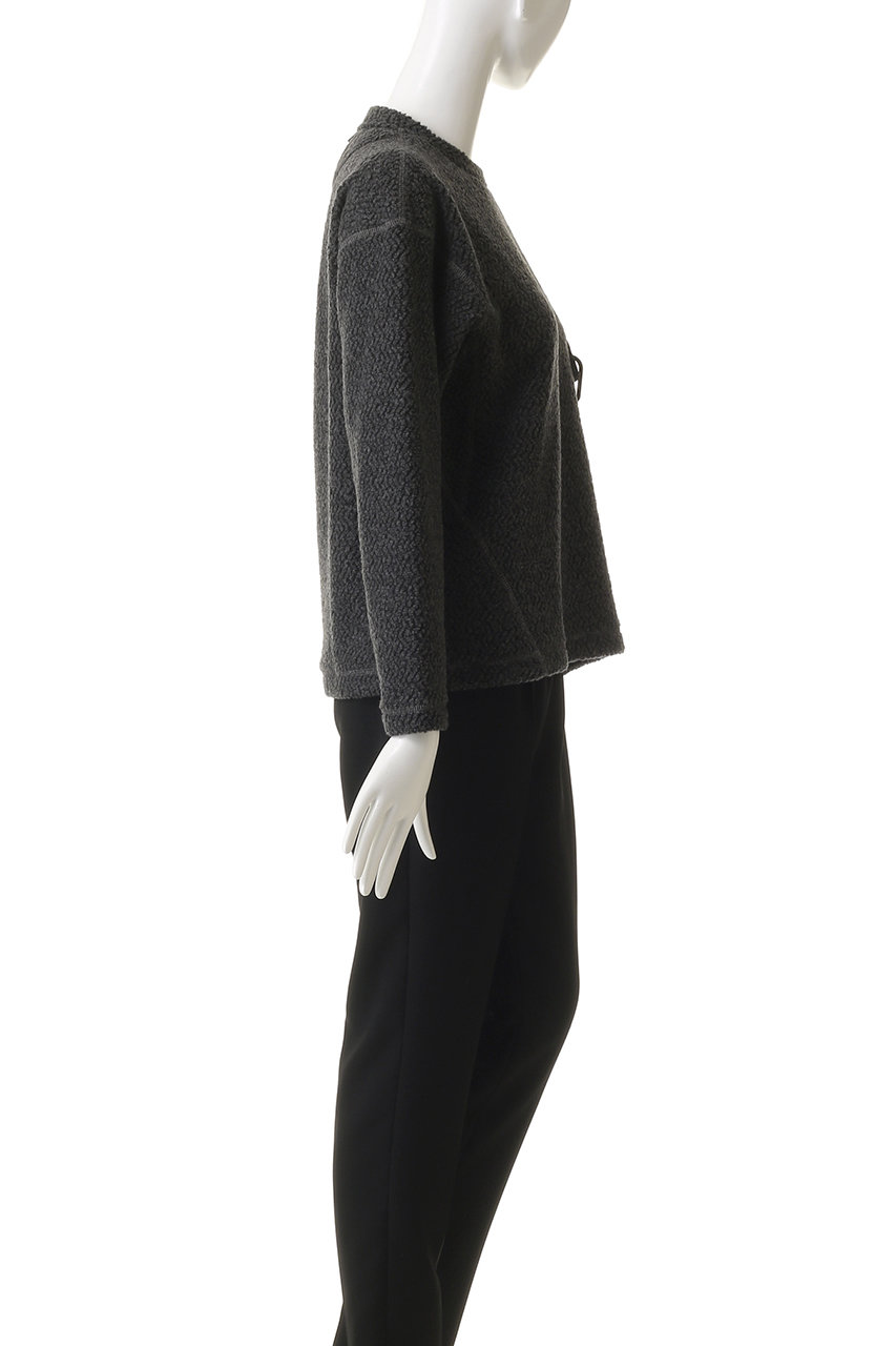 and wander(アンドワンダー)｜【UNISEX】re wool ジャカード クルー