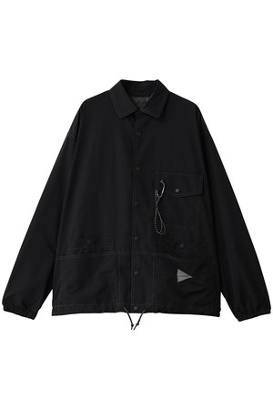 アンドワンダー/and wanderの【UNISEX】crinkled nylon シャツ ジャケット(110800/110802)