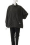 【UNISEX】crinkled nylon シャツ ジャケット アンドワンダー/and wander