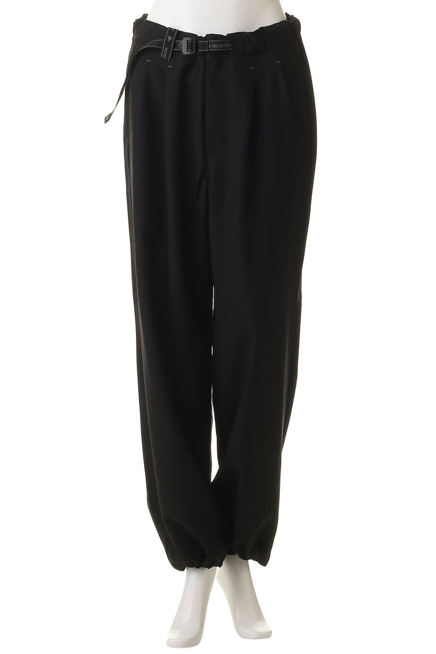 and wander(アンドワンダー)｜【UNISEX】ポリエステル メランジ ツイル