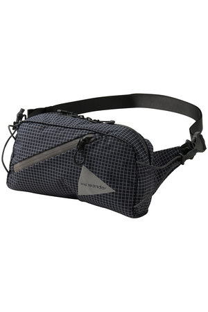 アンドワンダー/and wanderの【UNISEX】ocean rip ウエスト バッグ(120900/120902)