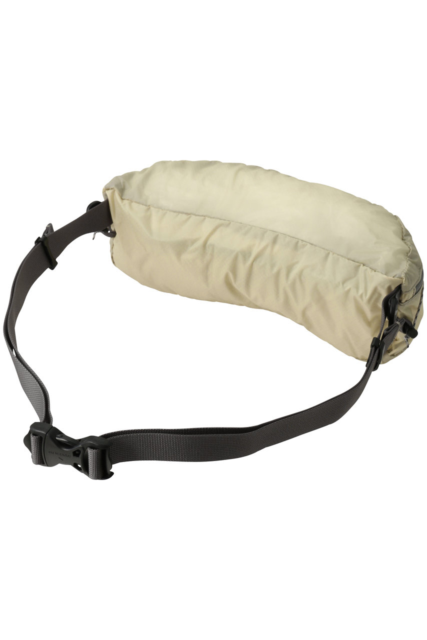 and wander(アンドワンダー)｜【UNISEX】sil ウエスト バッグ/オフ