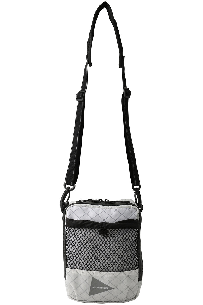 アンドワンダー/and wanderの【UNISEX】ECOPAK ショルダー ポーチ(オフホワイト/5745975207)