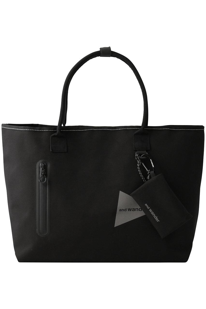 and wander(アンドワンダー)｜【UNISEX】ポリエステル コットン トート