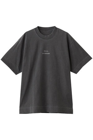アンドワンダー/and wanderの【UNISEX】ROA ガーメント ダイ プリンテッド Tシャツ(110100/110102)