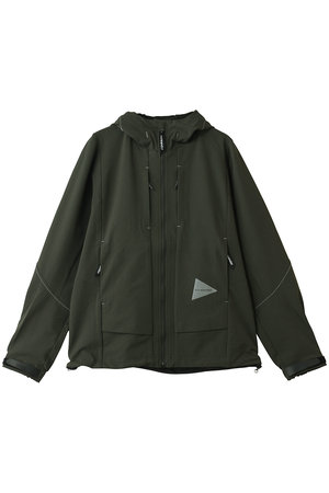 アンドワンダー/and wanderのライト ストレッチ シェル ジャケット(110800/110802)