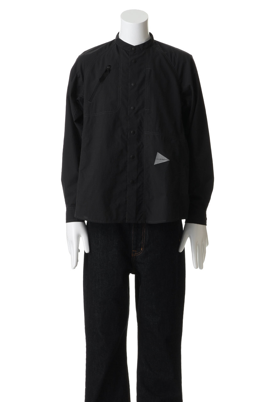 and wander(アンドワンダー)｜【MEN】ストレッチ リップ バンド カラー