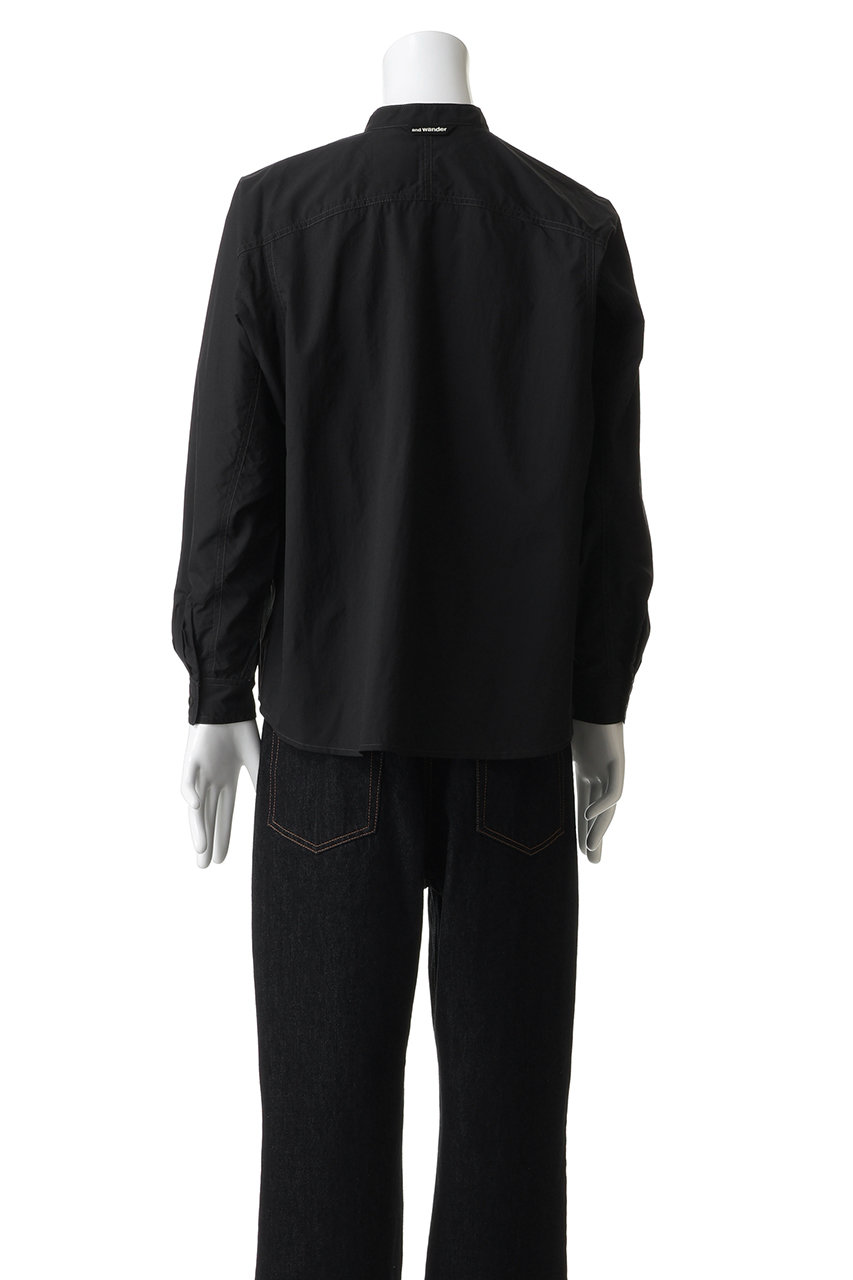 and wander(アンドワンダー)｜【MEN】ストレッチ リップ バンド カラー