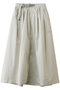 オーバーサイズ カーゴ スカート アンドワンダー/and wander オフホワイト