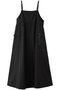 オーバーサイズ カーゴ ドレス アンドワンダー/and wander ブラック