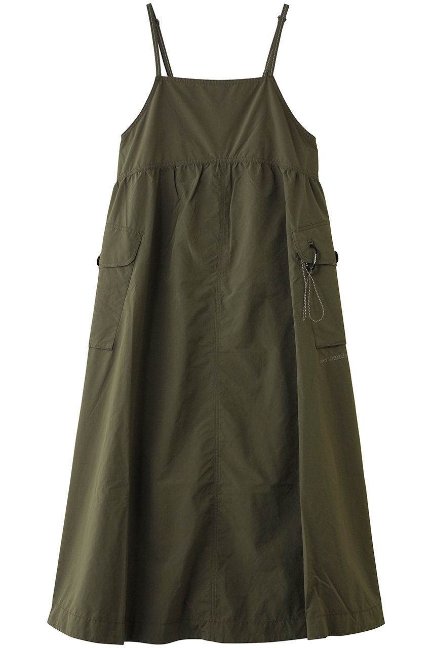 アンドワンダー/and wanderのオーバーサイズ カーゴ ドレス(カーキ/5746183091)