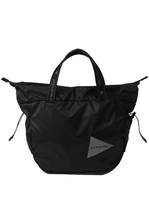 アンドワンダー/and wanderの【UNISEX】sil ミニ トートバッグ(120600/120602)