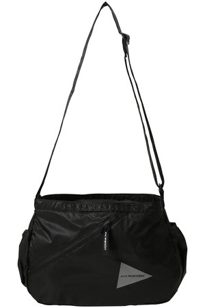 アンドワンダー/and wanderの【UNISEX】sil ショルダーバッグ(120100/120101)