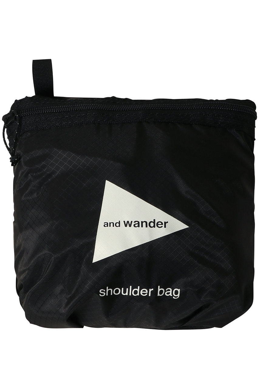 and wander(アンドワンダー)｜【UNISEX】sil ショルダーバッグ