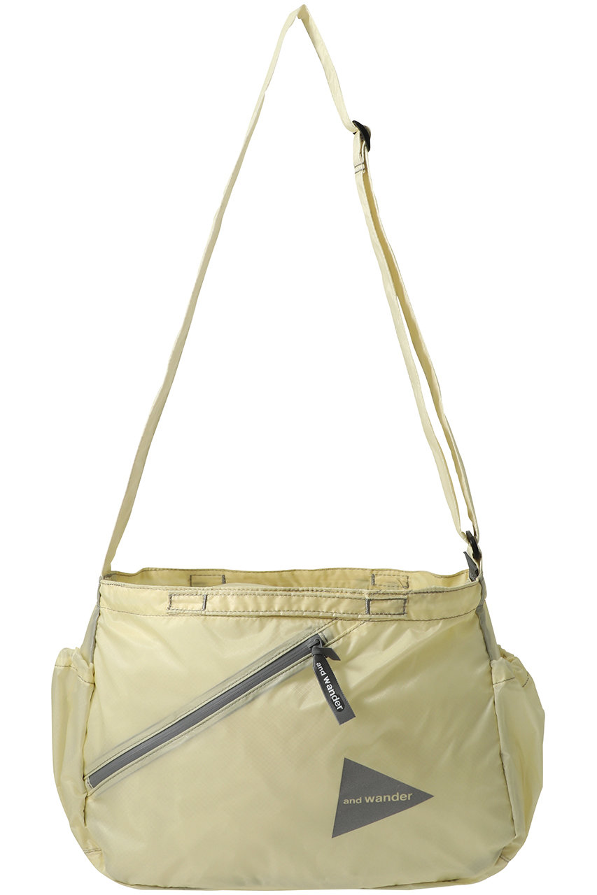 アンドワンダー/and wanderの【UNISEX】sil ショルダーバッグ(オフホワイト/5746985133)