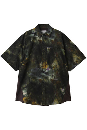 アンドワンダー/and wanderの【MEN】【ROA × and wander】 プリンテッド ブリーザブル シャツ(110400/110402)