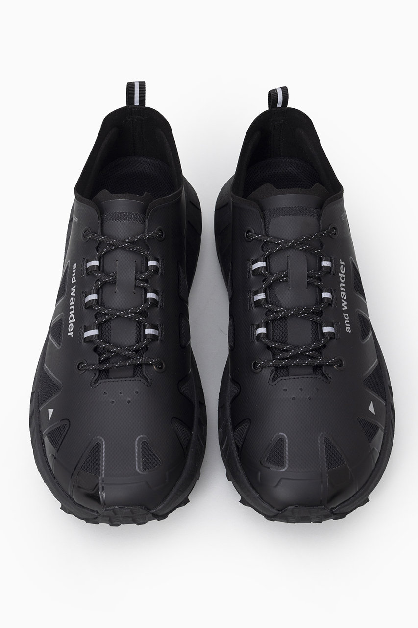 アンドワンダー/and wanderの【予約販売】【UNISEX】radial sneakers(ブラック/5746978126)