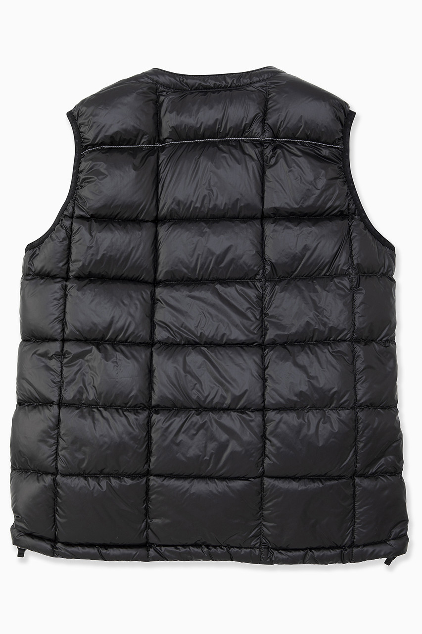 and wander(アンドワンダー)｜【予約販売】diamond stitch down vest