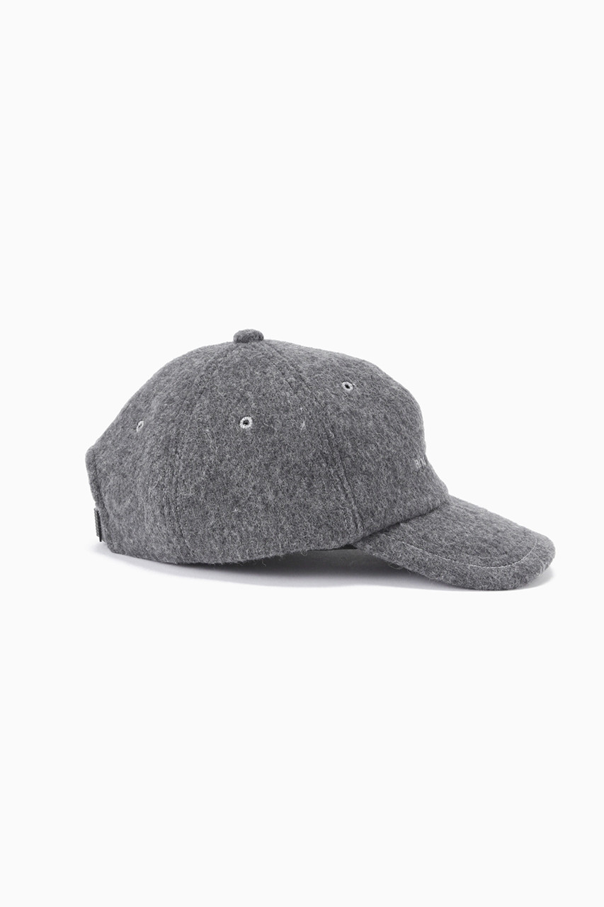 and wander(アンドワンダー)｜【予約販売】【UNISEX】wool melton cap/グレー の通販｜ELLESHOP・(エル・ショップ)