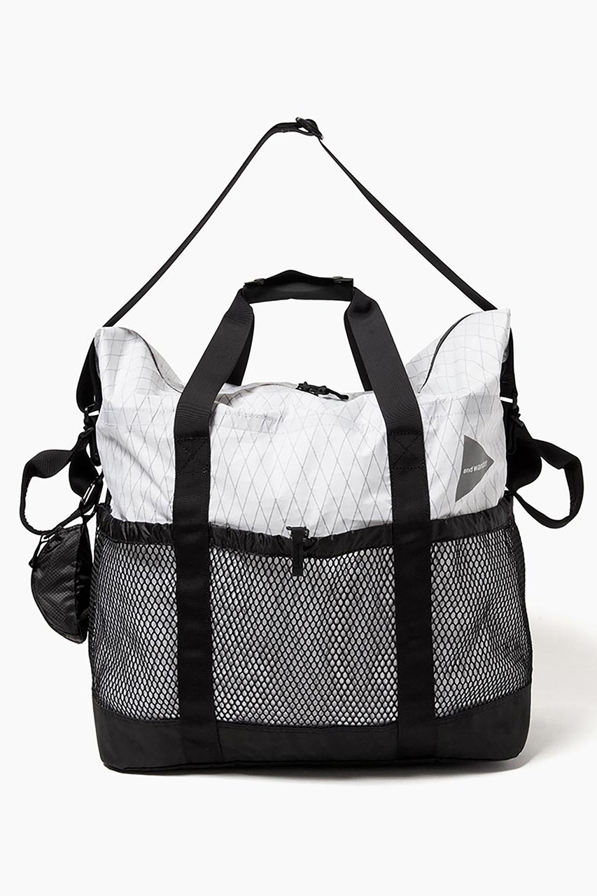 アンドワンダー/and wanderの【予約販売】【UNISEX】X-Pac 45L tote bag(ホワイト/5742975117)