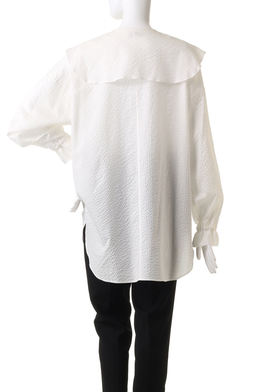 near.nippon(ニアー ニッポン)｜コットン ビッグカラーブラウス ｜長袖 