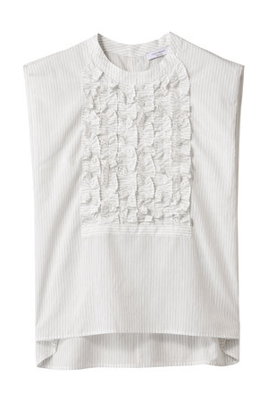 ニアー ニッポン/near.nipponのフリル スリーブレストップス(110400/110401)