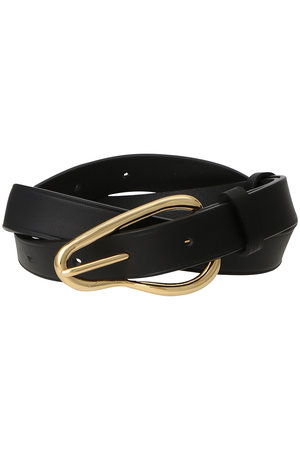 ニアー ニッポン/near.nipponのオーバルバックル レザーベルト(140500/140501)