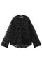 ポップコーンレース ブラウス ニアー ニッポン/near.nippon ブラック