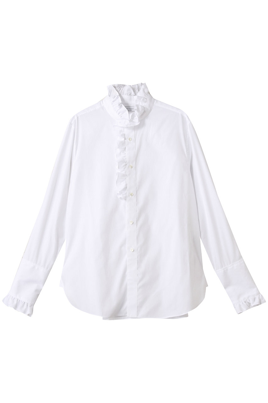 near.nippon フリルシャツ (ホワイト, 38) ニアー ニッポン ELLE SHOP near.nippon フリルシャツ (ホワイト, 38) ニアー ニッポン ELLE SHOP