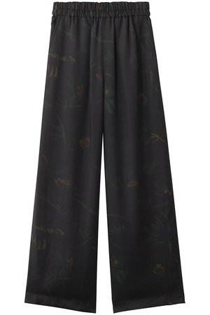 ニアー ニッポン/near.nipponのボタニカルプリント ストレートパンツ(110600/110601)