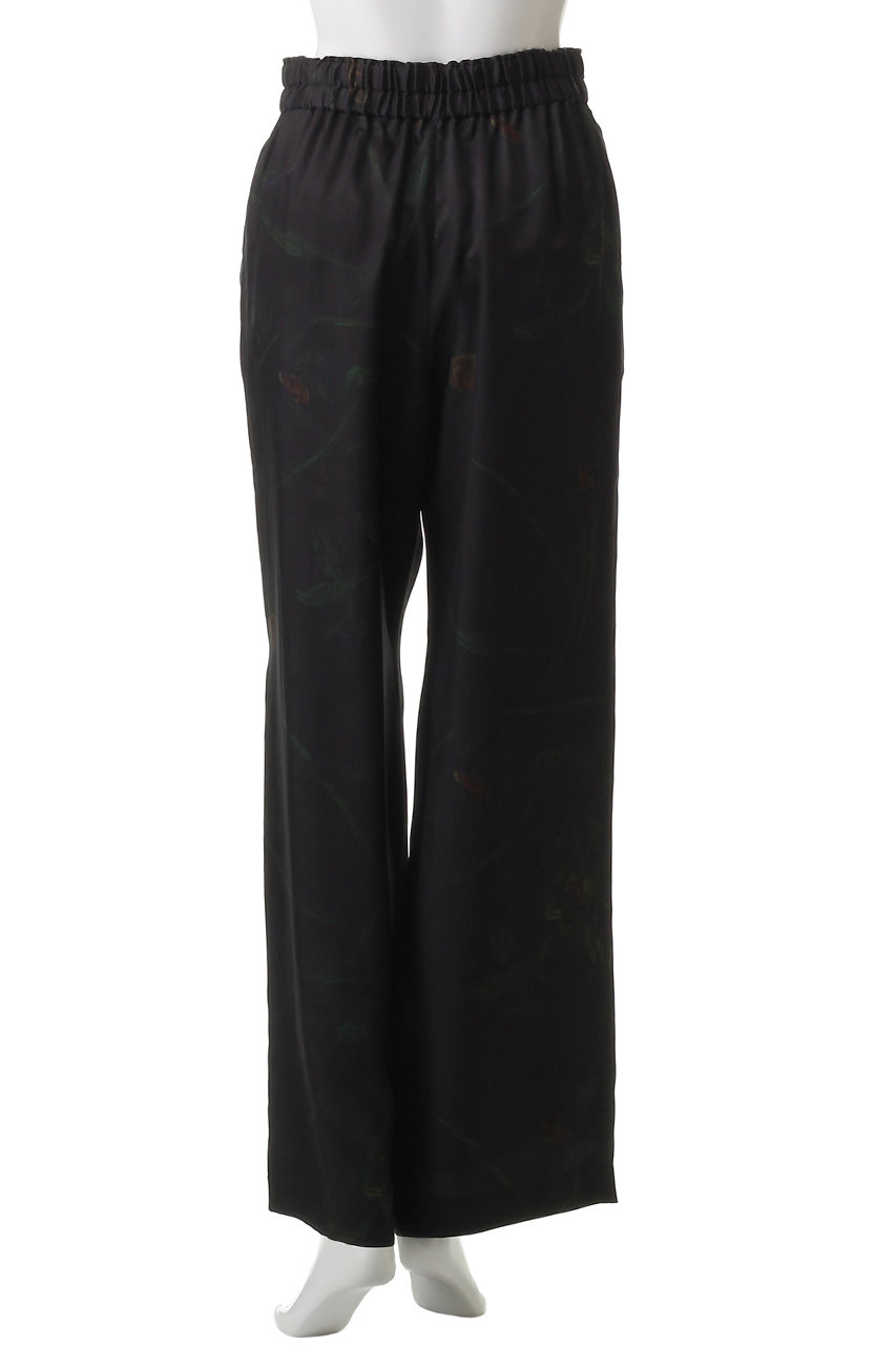 美品 near.nippon ニアーニッポン / フロントノットオールインワン near.nippon(ニアー ニッポン)｜ボタニカルプリント ストレート