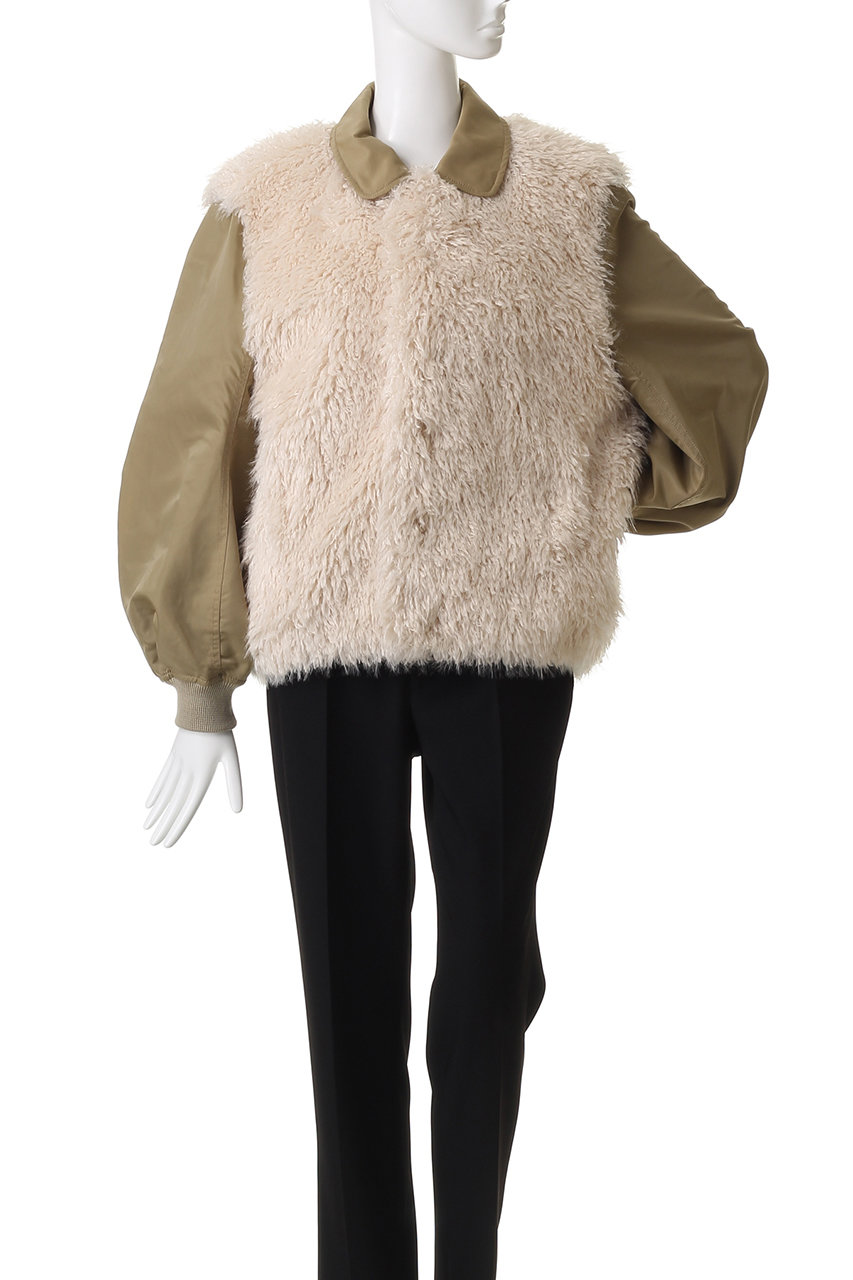 near.nippon(ニアー ニッポン)｜ファーナイロンブルゾン