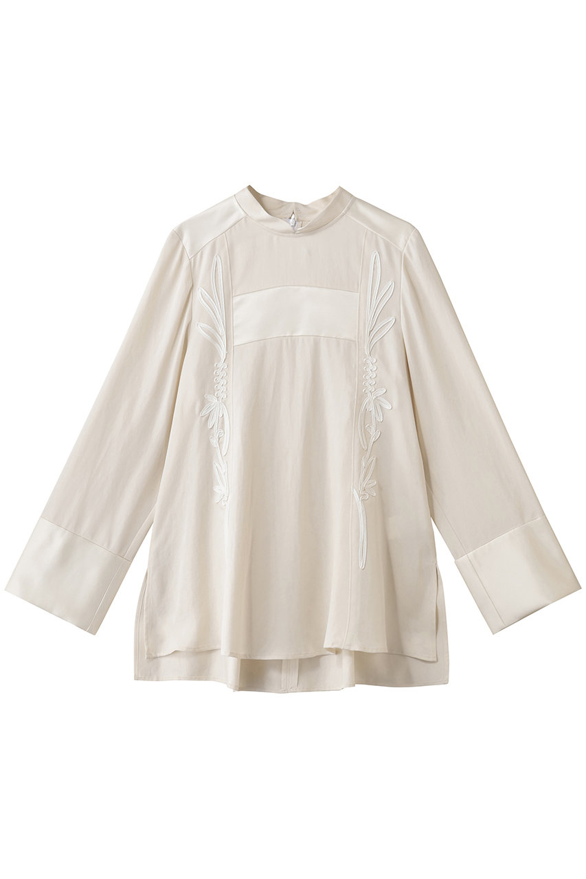 LOKITHO コード エンブロイダリー トップス (ホワイト, 1) ロキト ELLE SHOP LOKITHO コード エンブロイダリー トップス (ホワイト, 1) ロキト ELLE SHOP