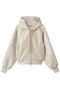 コード エンブロイダリー ジップアップ フーディー ロキト/LOKITHO ベージュ