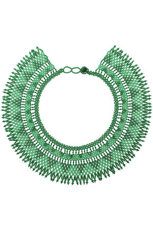 エンラセ/enlaceのVerdeビーズカラーネックレス(150200/150201)