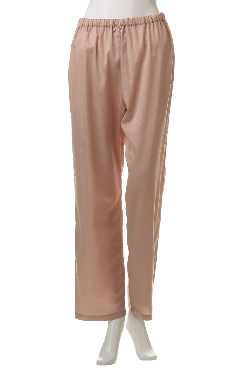 IKUKO(イクコ)｜ビンテージサテン ピンタックパジャマ/ピンク の通販