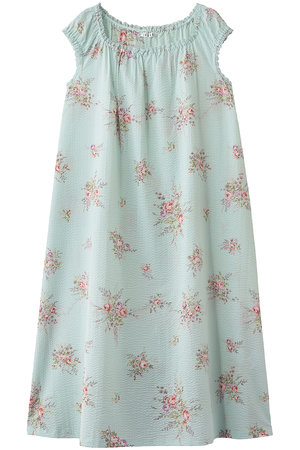 イクコ/IKUKOのローンリップル花柄サマーネグリジェ(111000/111003)