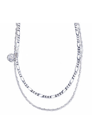 クイップ クエイント/quip queintのtwo chain coin ネックレス