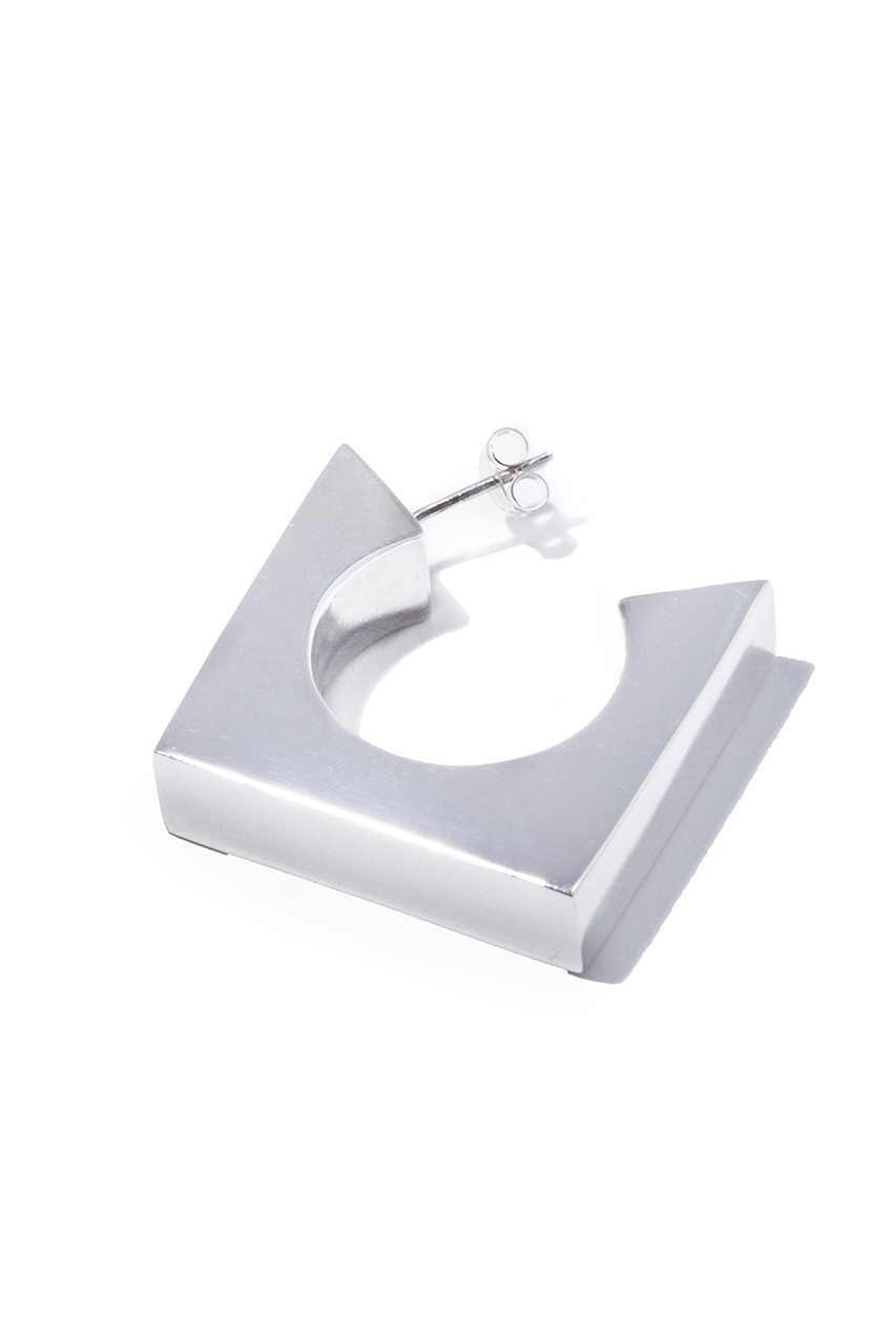 quip queint square hoop pierce - メルカリ