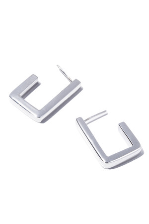 クイップ クエイント/quip queintのrectangle hoop ピアス(150100/150101)