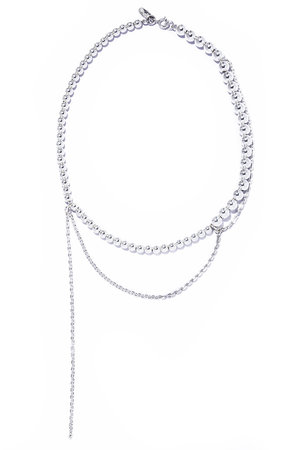 クイップ クエイント/quip queintのbowling mix chain ネックレス