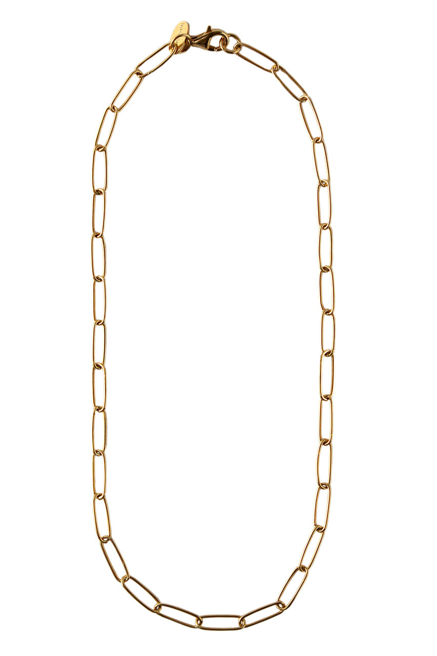 クイップ クエイント/quip queintのrectangle chain チョーカー(ゴールド/QU042)